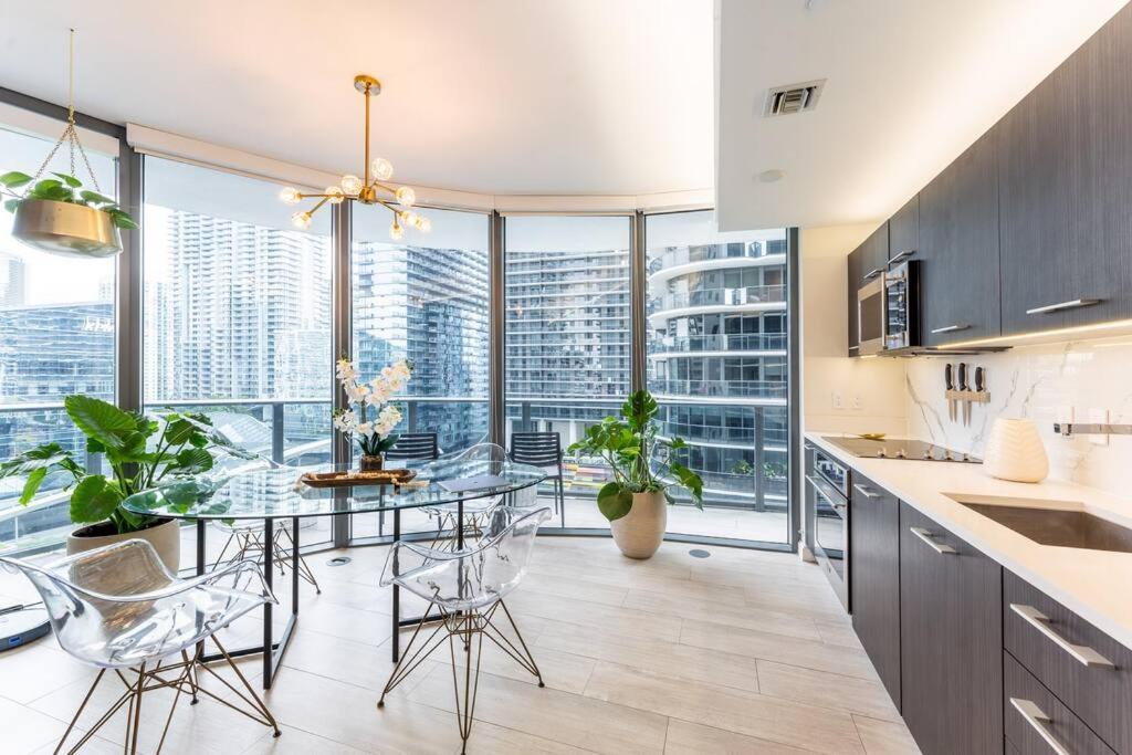 Luxurious Condo In Heart Of Brickell Miami Esterno foto