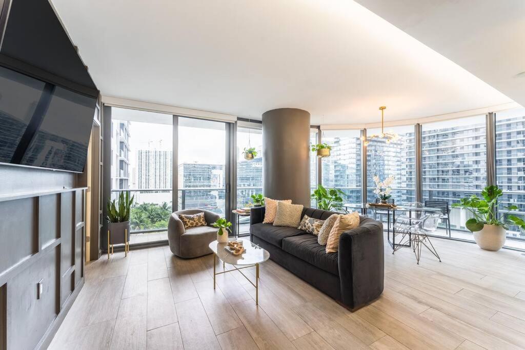 Luxurious Condo In Heart Of Brickell Miami Esterno foto